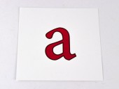 Картки міні. Англійська абетка двостороння