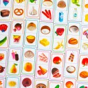 Розвивальна гра. Доміно. Продукти харчування