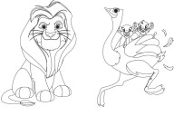 Disney Маля. Гра з кольором. Король Лев