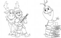 Disney Маля. Гра з кольором. Крижане серце